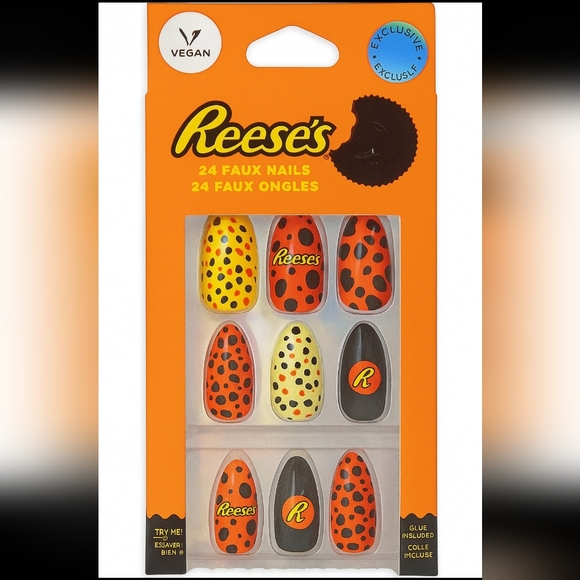 Reese's faux nails (box of 24) NIP - Picture 1 of 2